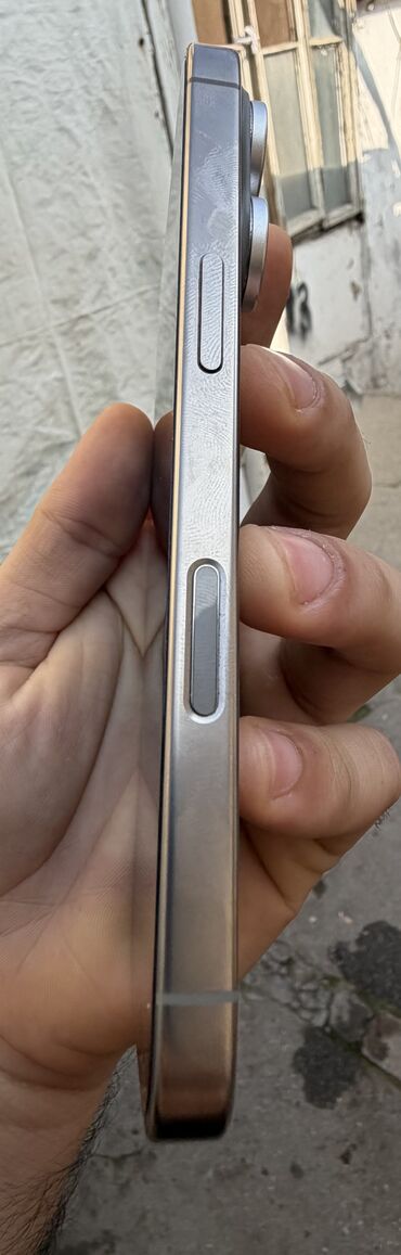 Apple iPhone: IPhone 16 Pro, 128 GB, Natural Titanium, Zəmanət, Simsiz şarj, Face ID — 6