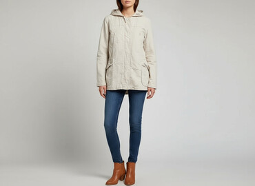kurtki w krate pepco: Women`s parka, size S