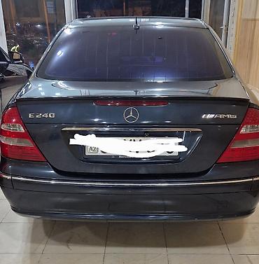 masin cixolu: Mercedes-Benz E 240: 2.4 l | 2002 il Sedan — 2