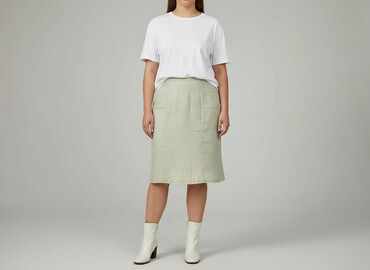 eleganckie spódnice dla puszystych: Women`s skirt, size XL