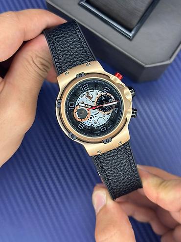 alışqan saat: Yeni, Qol saatı, Hublot, rəng - Qara — 1