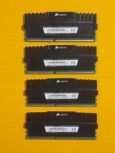 Оперативная память (RAM) для ПК: Оперативная память (RAM) для ПК, Б/у, Corsair, 8 ГБ, DDR3, 1600 МГц — 7