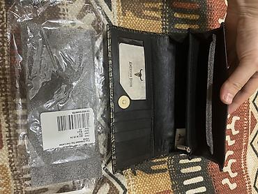 Кошельки: Женский кошелёк American Bison, модель Croco Embossed Flap Over — 3