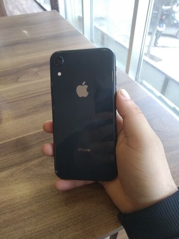 Apple iPhone: IPhone Xr, 128 GB, Jet Black, Sənədlərlə