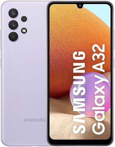 samsun: Samsung Galaxy A32, 128 GB, rəng - Bənövşəyi, İki sim kartlı
