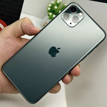14 про макс бишкек: IPhone 11 Pro Max, Б/у, 256 ГБ, Alpine Green, 100 %