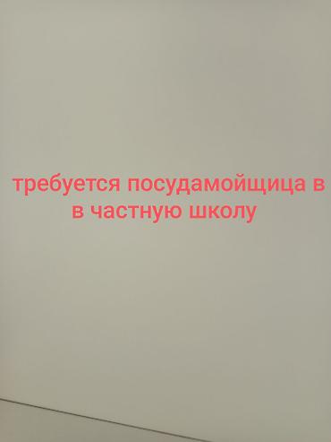 Вакансия: посудомойщица в частную школу. Обязанности: - Мытьё и сушка