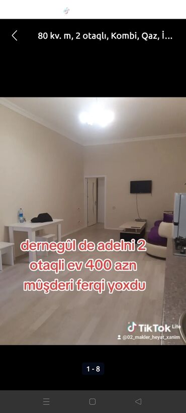 lalafo xacmaz evler: 60 kv. m, 2 otaqlı, Kombi, Qaz, İşıq