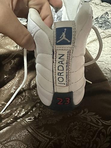 Детская обувь: Кроссовки Nike Air Jordan 12 (модель 153265‑114), детские/молодёжные — 7