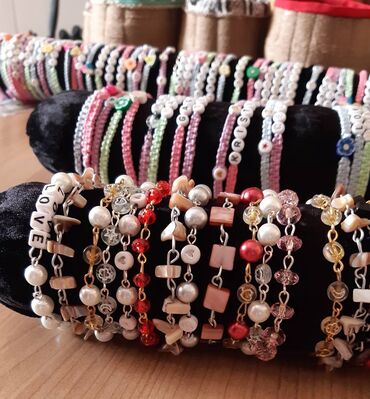 Narukvice: Narukvice Hand Made 150 vockice, 200 ime, 250 perlice Isporuka Slanje — 27
