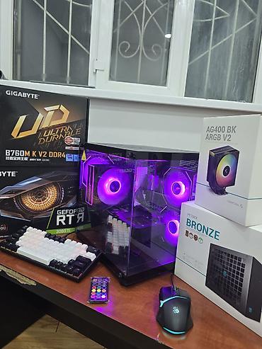 Настольные ПК и рабочие станции: Компьютер, ядер - 6, ОЗУ 16 ГБ, Для работы, учебы, Б/у, Intel Core i5, NVIDIA GeForce RTX 3060 TI, NVMe — 2
