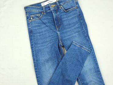 Kobiety: Skinny, Jeansy damskie, rozmiar XS
