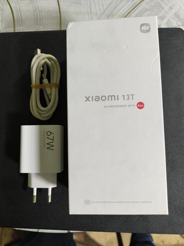 Xiaomi: Xiaomi 13T, 256 GB, rəng - Yaşıl, 
 Sensor, Barmaq izi, İki sim kartlı — 12