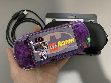 PSP (Sony PlayStation Portable): 🎮Sony PSP 3000 Skeleton Slim Лимитированные,прозрачные Skeleton♨️ — 10