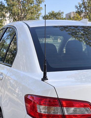 antennalar: Avtomobil üçün dekorativ antena PS-23 — 56 sm Nazik, düz çubuqlu — 2
