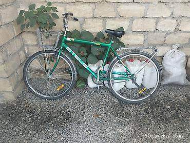 velosiped alışı: STELS şəhər velosipedi - Rəng: yaşıl - Çərçivə: klassik polad — 2