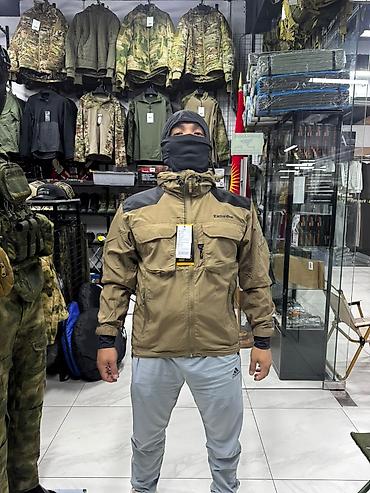 Курткалар: Доставка бесплатная Легкая тактическая ветровка Tactical Gear - — 5