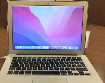 Мониторы: Apple Macbook Air (13 inch 2017 ) satılır Prosessor 1,8 GHz Dual-Core