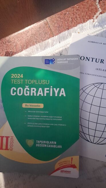 bələdçi informatika pdf: Məhsul: Coğrafiya hazırlığı üçün kitab dəsti Tərkib: - “2024 Test