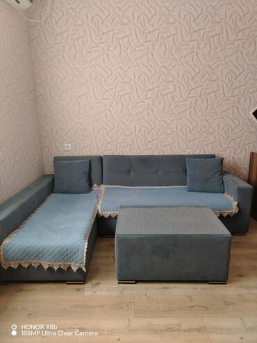 Divanlar: Künc divan, İşlənmiş, Açılan, Bazalı, Parça, Çatdırılma yoxdur