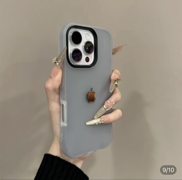 силиконовые чехлы: Серый силиконовый чехол для iPhone 15 Pro Чехол имеет точные вырезы