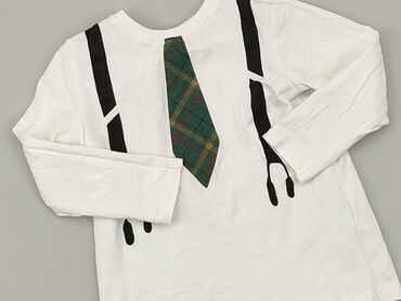 biała bluzka ze ściągaczem: Блузка, So cute, 2-3 р., 92-98 см, стан - Дуже гарний