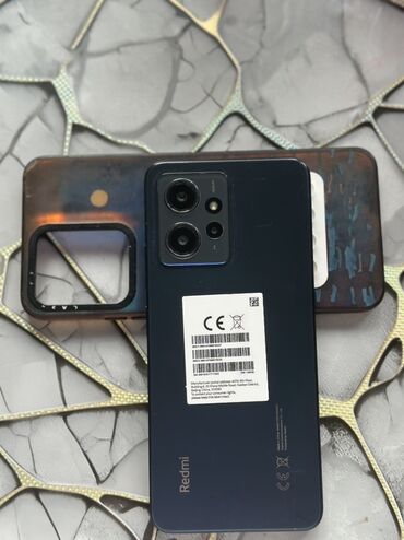 Redmi: Redmi, Redmi 12 5G, Б/у, 128 ГБ, цвет - Черный, 2 SIM