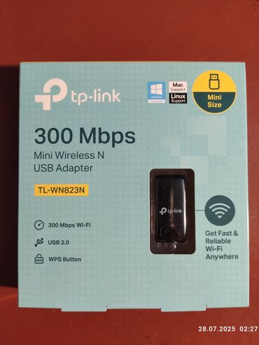 ipad mini 5 qiymeti irsad: TP-Link tərəfindən istehsal olunan TL-WN823N model nömrəli, mini
