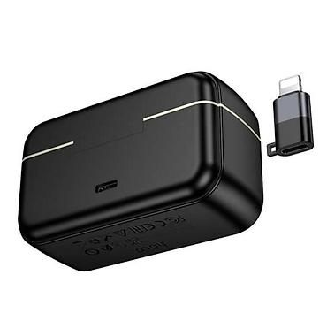 ugreen hitune max5c: HOCO L22 Wireless Microphone с зарядным кейсом — компактная — 6