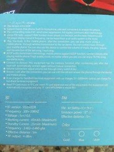 Audio oprema za auto: BT FM transmiter za automobil X9 – multifunkcionalni bežični komplet — 4