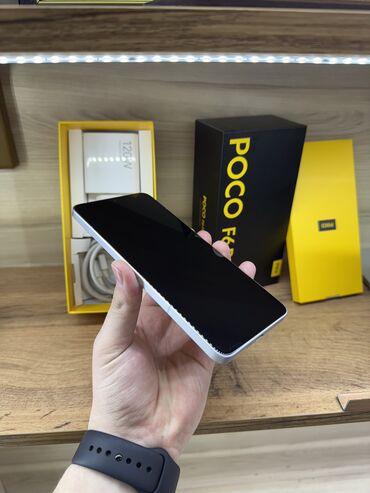 поко ф6 цена в бишкеке: Poco F6 Pro, Колдонулган, 512 ГБ, түсү - Ак, 2 SIM