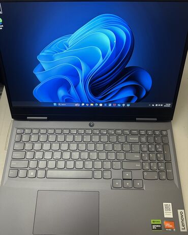 видеокара: Ноутбук, Lenovo, 16 ГБ ОЗУ, AMD Ryzen 7, 15.6 ", Б/у, Для работы, учебы, память SSD