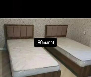 çarpayl: İkili tək nəfərlik çarpayı dəsti - Ölçü: tək nəfərlik (standart — 1
