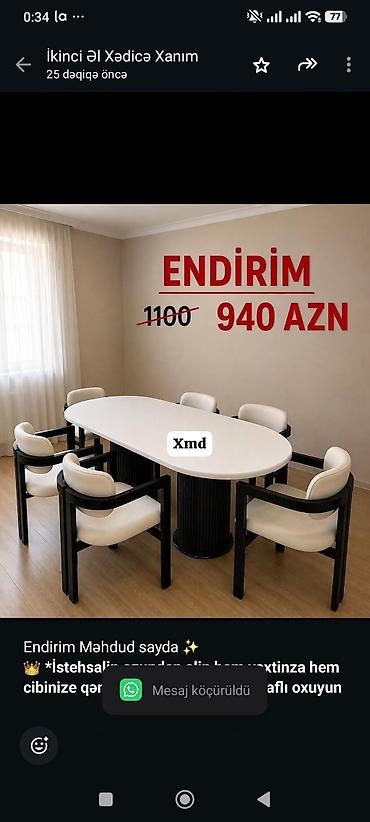 Endirim Məhdud sayda ✨ 👑 **İstehsalin ozunden alin hem vaxtinza hem lalafo.az -da Endirim Məhdud sayda ✨ 👑 **İstehsalin ozunden alin hem vaxtinza hem