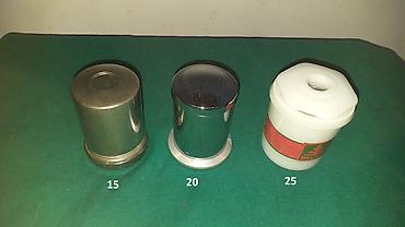 Ostali medicinski proizvodi: Stomatološke posude II Petri šolje Podeljene petri šolje Inox opal — 17