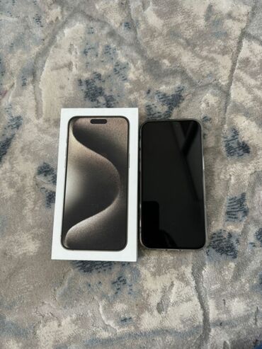 айфон про 15 цена: IPhone 15 Pro Max, Колдонулган, 256 ГБ, Күмүш, Кабель, Куту, 1 %