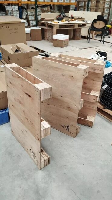 Palletlər, paddonlar: Məhsul: Kontrplakdan hazırlanmış ağır yüklər üçün sənaye palet — 2
