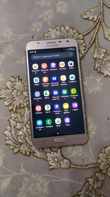 сот телефон флай: Samsung Galaxy J7 2018, Б/у, 32 ГБ, цвет - Золотой, 2 SIM