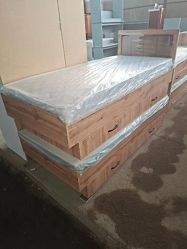 bunk bed: Односпальная кровать, Новый, С матрасом, длина - 200 см — 2