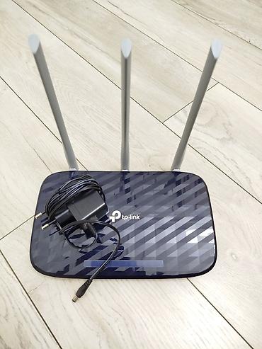 archer c24: Роутер WI FI tp link состояние хорошее цвет черный три онтены блок — 3