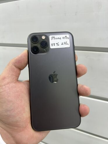 айфон 11 про 64 гб цена в бишкеке: IPhone 11 Pro, Колдонулган, 256 ГБ, Matte Space Gray, Каптама, 82 %