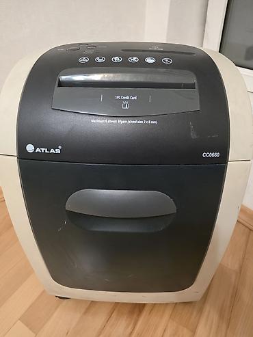 ATLAS CC0660 Micro Cut kağız doğrayıcı - Mikro kəsim texnologiyası lalafo.az -da — 5 ATLAS CC0660 Micro Cut kağız doğrayıcı - Mikro kəsim texnologiyası — 5