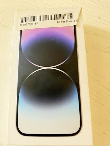 IPhone 14 Pro, Б/у, 128 ГБ, Deep Purple, Коробка