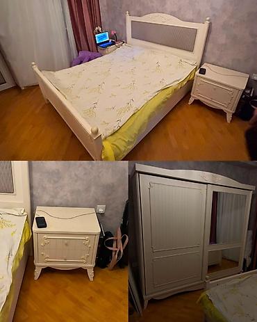 dosek satisi: Yataq dəsti satılır 350₼. matrası var. termosu yoxdur. Ünvan Yasamal — 1