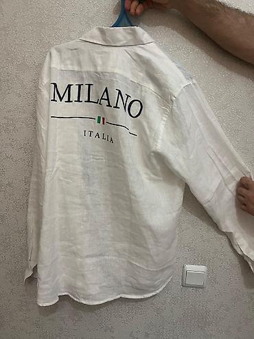 milano botinkalar: Köynək, Milano, 2XL, rəng - Ağ — 1