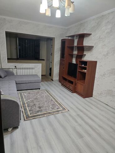 2 комнатная квартира в джале: 1 бөлмө, 36 кв. м, 106-серия, 1 кабат, Евроремонт