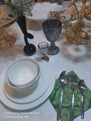 Выездные банкеты: Посуда на прокат. В аренду столы, стулья, посуда, шатры at lalafo.kg — 10 Выездные банкеты: Посуда на прокат. В аренду столы, стулья, посуда, шатры — 10