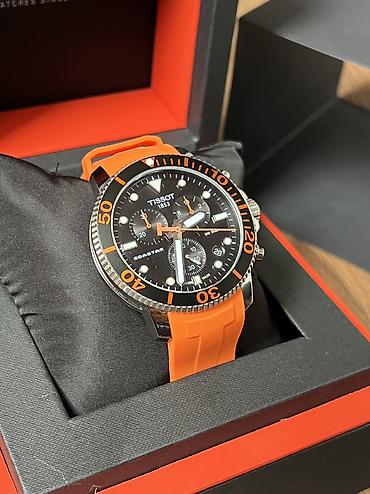 обмен на часы: Спортивные часы часы, Tissot, Таймер и секундомер, Водонепроницаемые, Мужские, Новый — 9