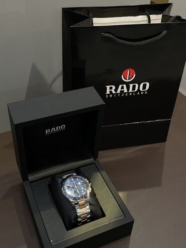 часы от фирмы rado: Rado ️Абсолютно новые часы ! ️В наличии ! В Бишкеке !  ️Диаметр 42