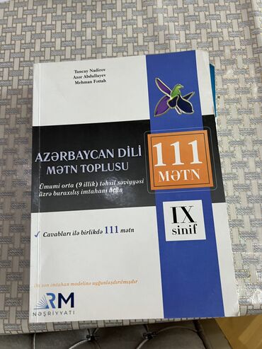 kaspi abituriyent azərbaycan dili cavablari: Azərbaycan dili mətn toplusu 111